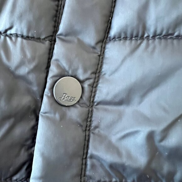 Men's Puffer Vest, G.H. Bass & Co., Black, Zip up, Fleece Lined, XL, EC! - Picture 8 of 15